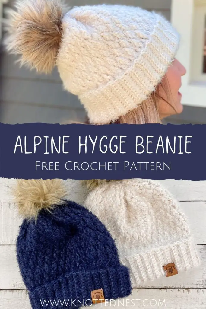 Free Slouchy crochet hat pattern