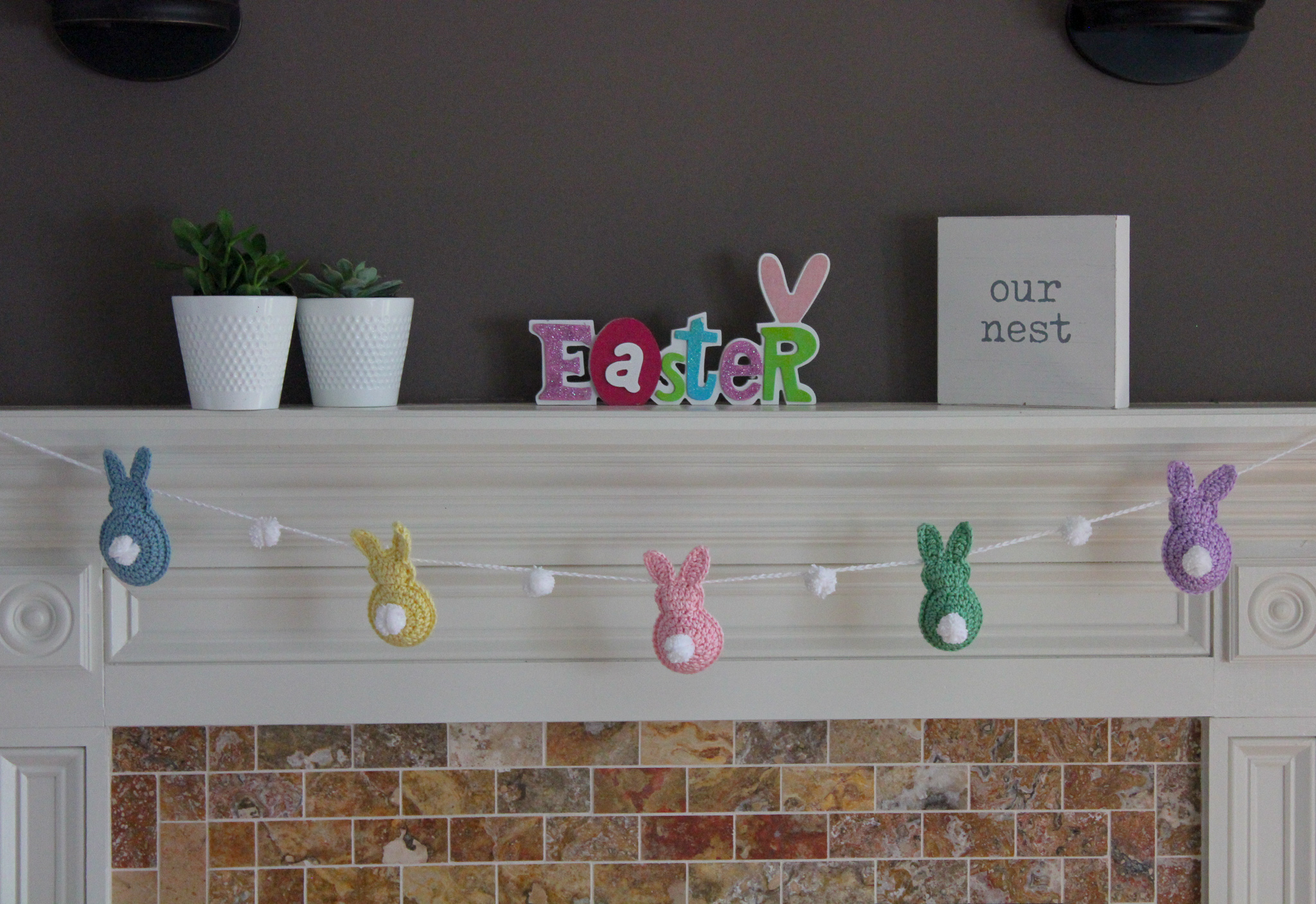 DIY Modern Bunny Wall Decor - Perfect for Easter or a Nursery!