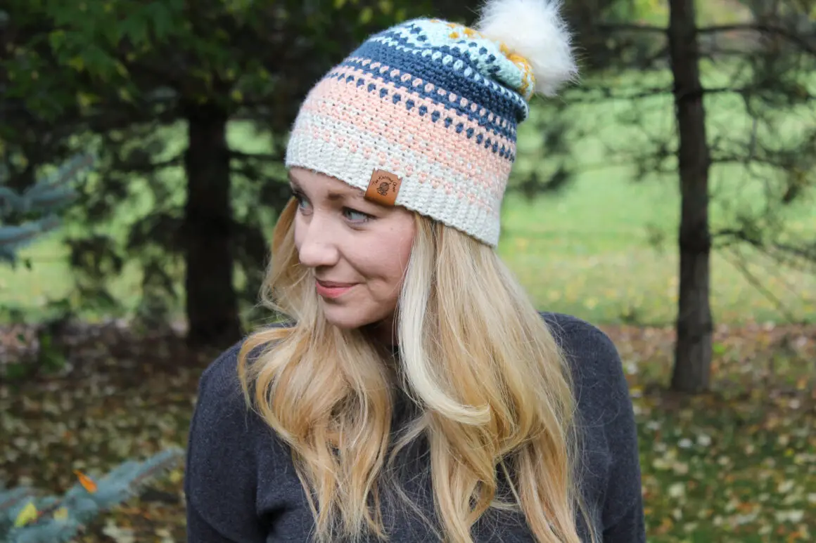 Color Fade Beanie Free Crochet Pattern