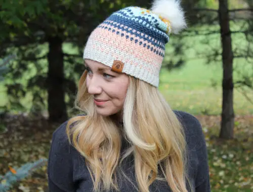 Color Fade Beanie Free Crochet Pattern