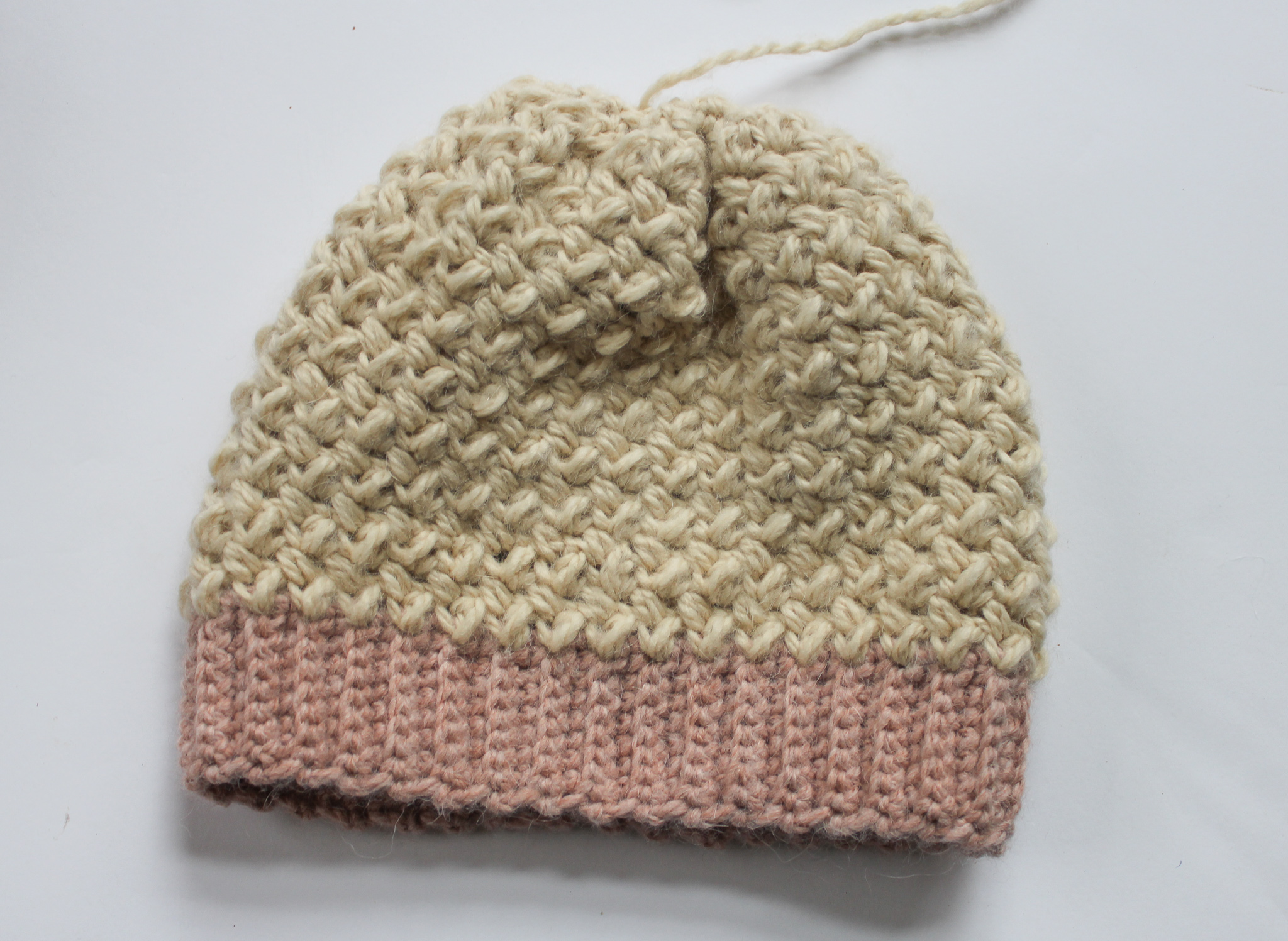 Cozy Bean Crochet Hat - Free Crochet Pattern | The Knotted Nest