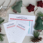 Free Printable Holiday Crochet Project Planner | The Knotted Nest