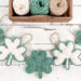 Crochet Shamrock Garlands Free Pattern