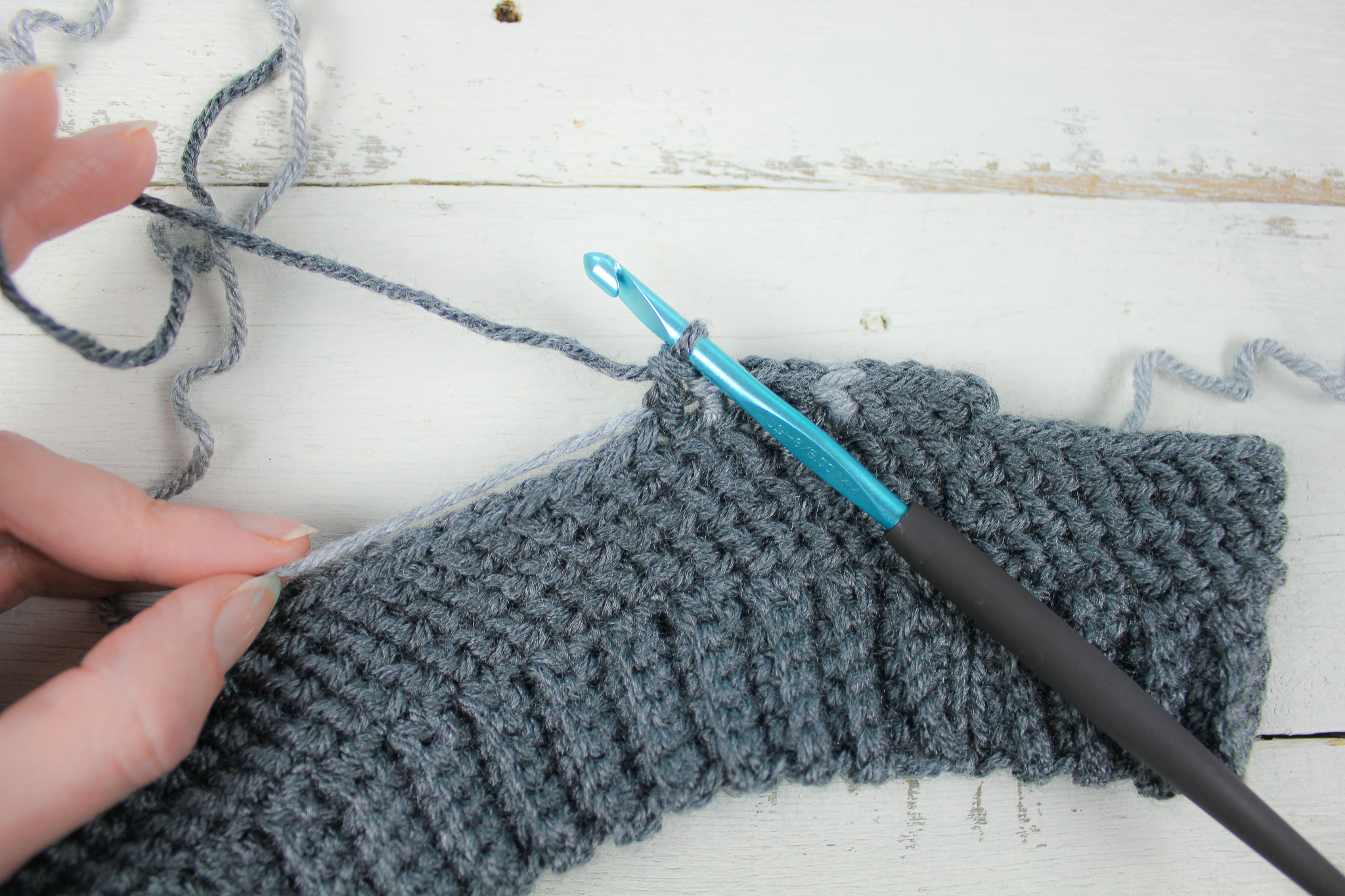 The Buddy Beanie: A Free Crochet Hat Pattern for Boys - The Knotted Nest