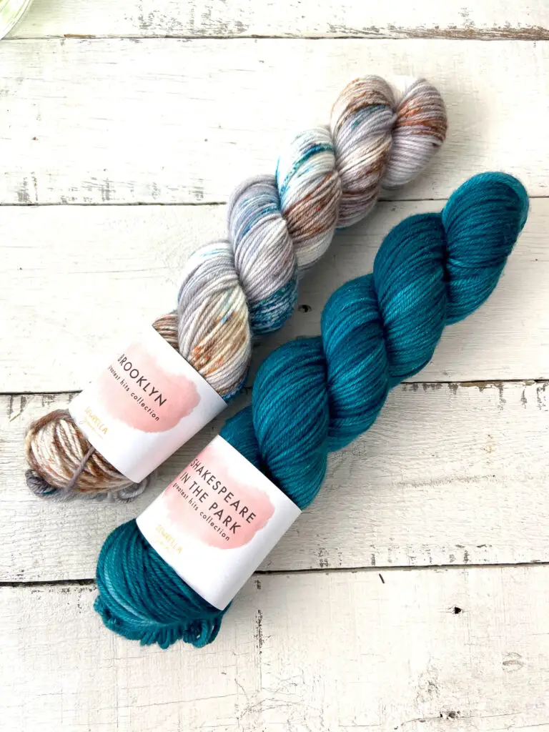 Sewrella Yarn used in the Brooklyn Crochet Triangle Scarf
