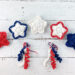 Stars and Stripes crochet garland free pattern
