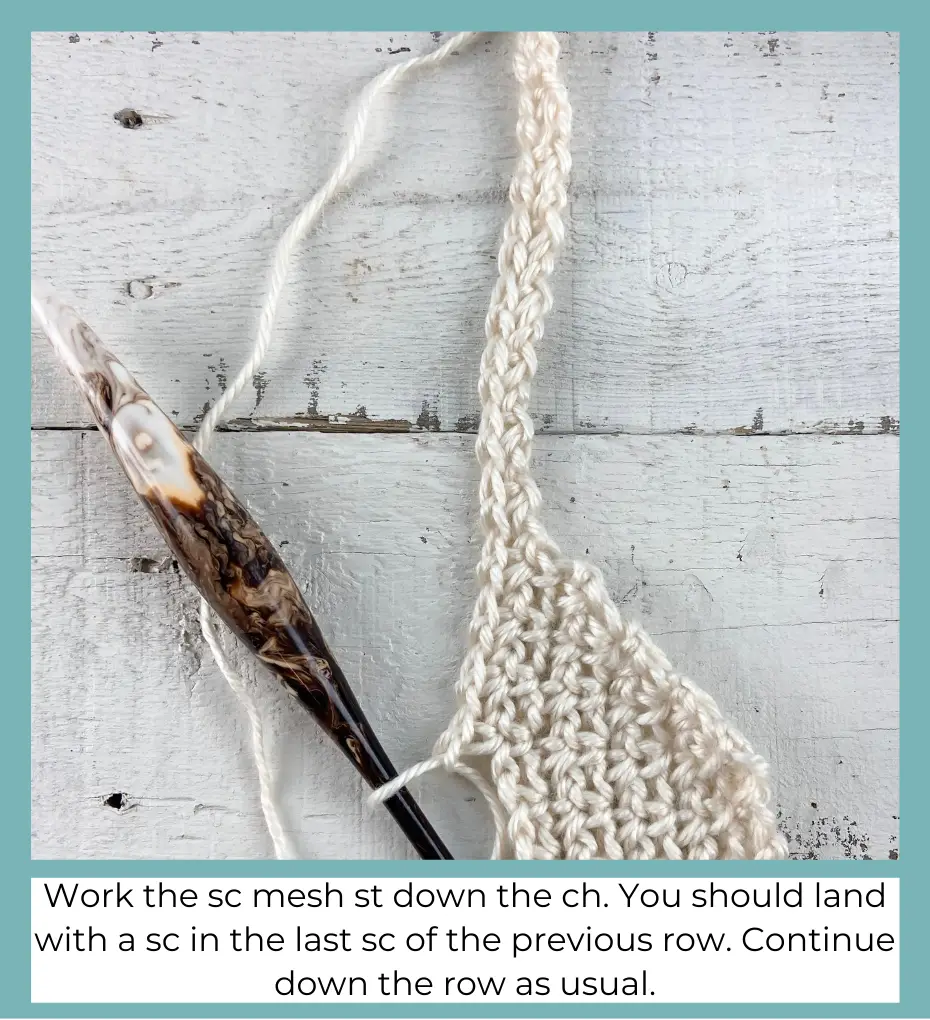 crochet tank top strap
