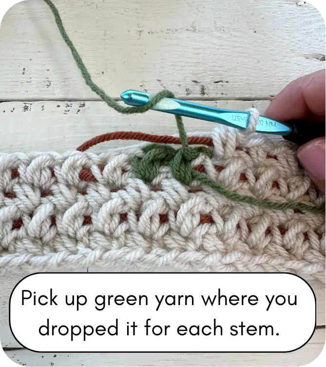 using bobbins in crochet