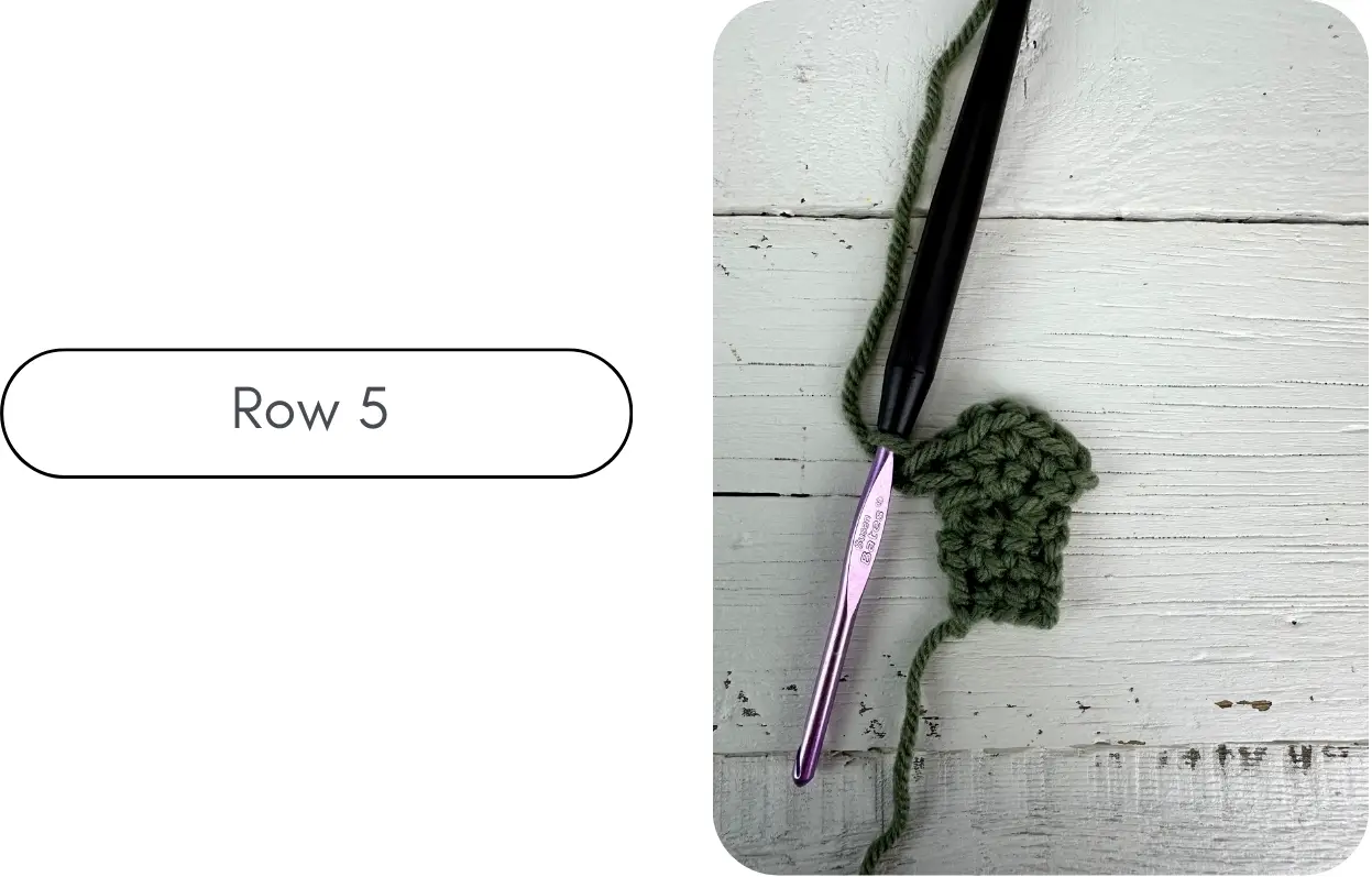 how to start the bottom triangle of the christmas tree
