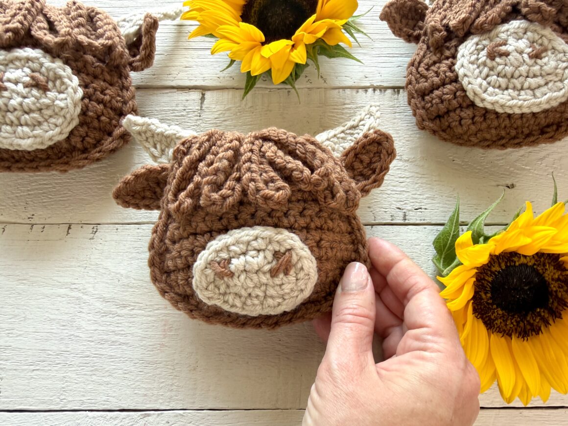 Crochet Highland Cow Free Pattern